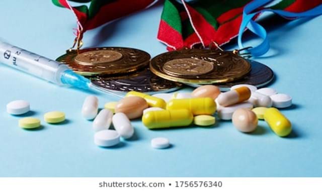 Syringe Pills Medals On Blue 260Nw 1756576340